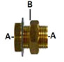 Bulkhead-Anchor F x F Diagram